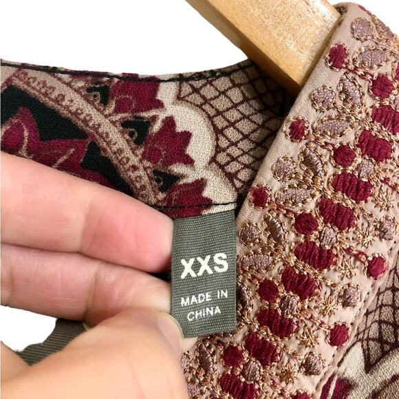 Anthropologie One September Bohemian Breezeway Jumpsuit  Size XXS - Picture 4 of 10